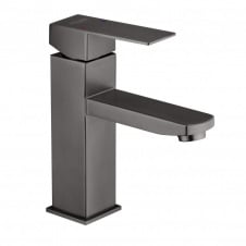 Змішувач для раковини Kroner KRP Edelstahl Kubus - PVD010 графіт (CV035909)