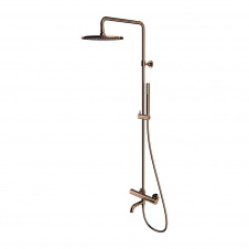 Душова система Omnires Y із термостатом polished copper (Y1234CP)