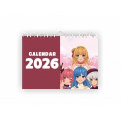 Календар настінний Vivay 2026 Аnime А3 30x40 см Різнокольоровий (hub_j3q1xc) Київ