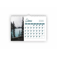 Календар-планер настінний Vivay 2026 А4 30x20 см Різнокольоровий (hub_9l4ywe) Чорноморськ