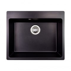 Мийка гранітна Interline Cava Maxi black, чорний (201220231914) Свеса