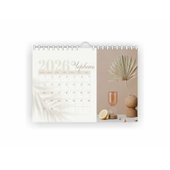 Календар-планер настінний Vivay 2026 А4 30x20 см Різнокольоровий (hub_ysuine) Кременчук