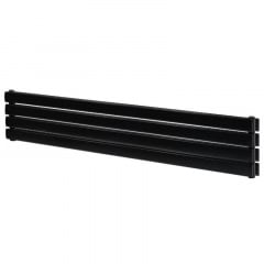 Горизонтальний дизайнерський радіатор Arttidesign Livorno ІІ G 4/272/2000/50 чорний матовий Київ