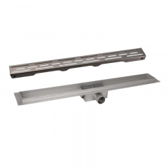 Трап лінійний для душу Qtap Taurus FD700 (PVD) з графітовою решіткою 700 мм (QTTAU70048902) Березнегувате