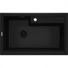 Кухонна мийка Deante Eridan 800x500x214мм чорний (ZQE_N10B) Київ