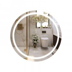 Дзеркало Qtap Mideya (MI6) R700 з LED-підсвічуванням, димером та антизапотіванням (QT2078NCR7070W) Долина