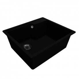 Кухонна мийка Miraggio Lisa 560 black shine