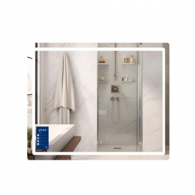 Дзеркало Qtap Mideya (MI2) 900х700 з LED-підсвічуванням, димером та антизапотіванням (QT2078NCF9070)