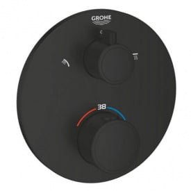 Термостат для ванни/душу Grohe Grohtherm чорний (1022082430)