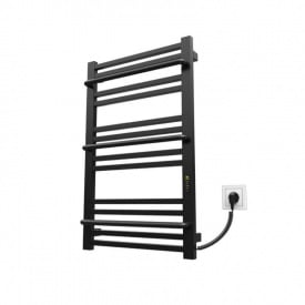 Електрична рушникосушка Kosser Міра 800х500/15 ER таймер чорний (ДМІ02ER)