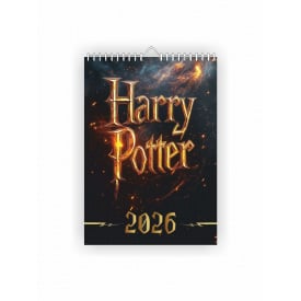 Календарь настенный Vivay 2026 Гарри Поттер А3 30x40 см Разноцветный (hub_91hy8q)