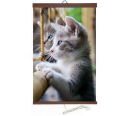 Електричний настінний обігрівач-картина ТРІО "Котик" Кам'янець-Подільський