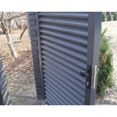 Хвіртка Жалюзі Лего (Темно-коричневий) Ірпінь