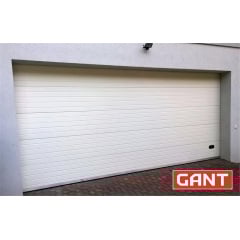 Cекційні Секційні гаражні ворота Gant Plus Pro розмір 2400 х 2030 мм. (Доска - покраска) Торсіон Вільнянськ