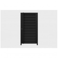 Хвіртка Жалюзі Ромб (Чорний) Хмільник