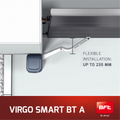 Комплект автоматики BFT VIRGO SMART BT A20 KIT для розпашних воріт, важільні Київ