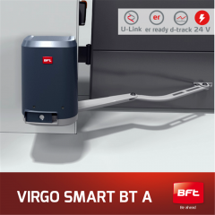 Комплект автоматики BFT VIRGO SMART BT A20 KIT для розпашних воріт, важільні Київ