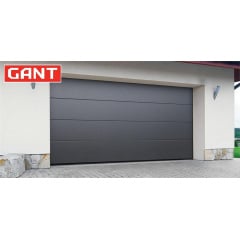 Cекційні Секційні гаражні ворота Gant Plus розмір 2400 х 2030 мм. (Гладка) Торсіон Київ