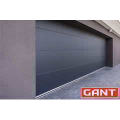 Cекційні Секційні гаражні ворота Gant Plus розмір 2400 х 2030 мм. (Гладка) Торсіон Київ