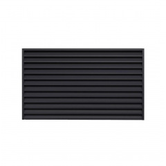 Паркан Жалюзі стандарт (Чорний) Херсон