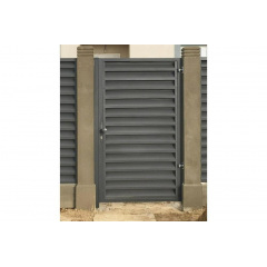 Хвіртка Жалюзі стандарт (Антрацит) Київ