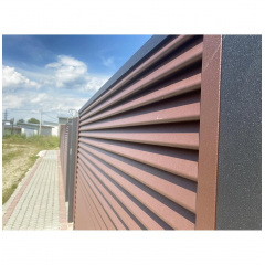 Паркан Твінго класичне (Темно-коричневий) Бердичів