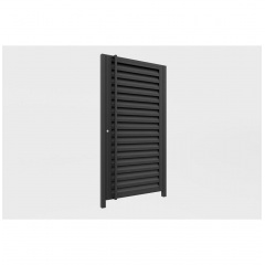 Хвіртка Жалюзі Ромб (Темно-коричневий) Хмільник