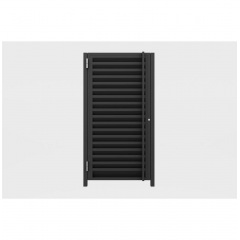 Хвіртка Жалюзі Ромб (Темно-коричневий) Хмільник