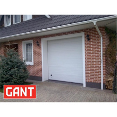 Секционные гаражные ворота Gant Plus размер 2400х2030 мм. (Доска - покраска) Торсион Запорожье