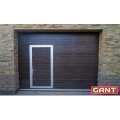 Секционные гаражные ворота Gant Plus размер 2400х2030 мм. (Доска - покраска) Торсион Запорожье
