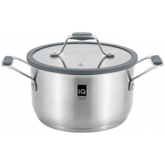 Каструля IQ Be Brave 3.2 л 20 см Сріблястий (7046700) Дніпрорудне