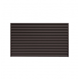 Паркан Жалюзі Ромб (Темно-коричневий)