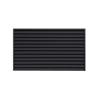 Паркан Жалюзі стандарт (Чорний)