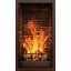 Інфрачервоний настінний обігрівач-картина ТРІО 400W 100х57 см, камін 3D (010013) Київ