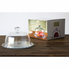 Блюдо с крышкой колпаком диаметр 27см Pasabahce AL113210 Смела