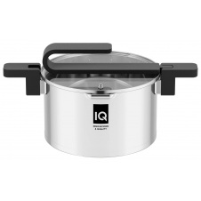 Каструля IQ Be Smart 4.2 л 22 см Сріблястий (7062892)