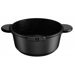 Кастрюля IQ Be Simple 6.4 л 28 см Черный (6996312) Днепрорудное