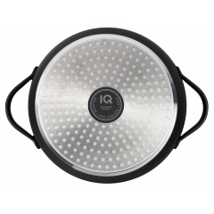Каструля IQ Be Traditional 24 см 4.6 л Чорний (6937751) Єланець