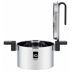 Каструля IQ Be Smart 3.1 л 20 см Сріблястий (7062891) Ковель