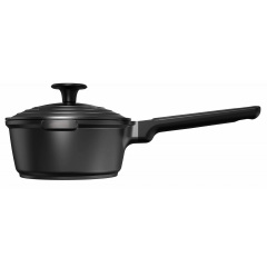 Ківш IQ Be Simple 1.3 л 16 см Чорний (6996308) Вознесенськ