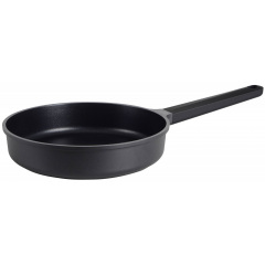 Сковорода з кришкою IQ Be Smart 26 см Чорний (7077924) Софіївська Борщагівка