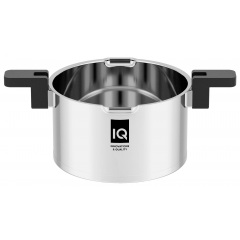 Каструля IQ Be Smart 4.2 л 22 см Сріблястий (7062892) Талалаївка