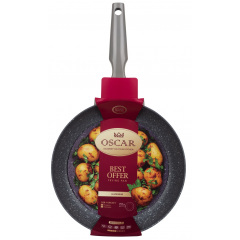 Сковорода Oscar Best Offer 26 см Чорний (6811303) Чорноморськ