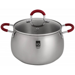 Каструля IQ Be Royal 24 см 5.2 л Сріблястий (7046697) Молочанськ