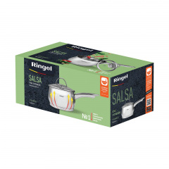 Ковш Ringel Salsa 2.2 л 16 см Серебристый (6990937) Миргород