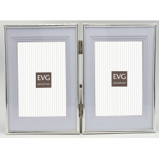 Фоторамка EVG ONIX 2-10х15 см S15 Double Silver (7119230)