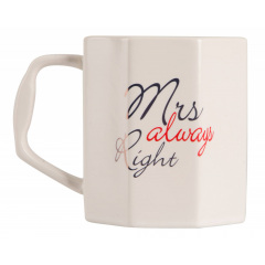 Набор чашек Led Right Couple 400 мл 2 шт Бело-черный (7133159) Киев