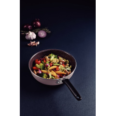 Сковорода Tramontina Tunis 24 см Різнокольоровий (7067740) Вишгород