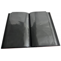 Фотоальбом UFO 10x15x300 PU-46300 Eleganze Бордовый (7061943) Кропива