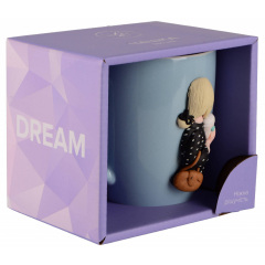 Чашка Limited Edition Dream Girl 340 мл Серый (7136738) Ромны